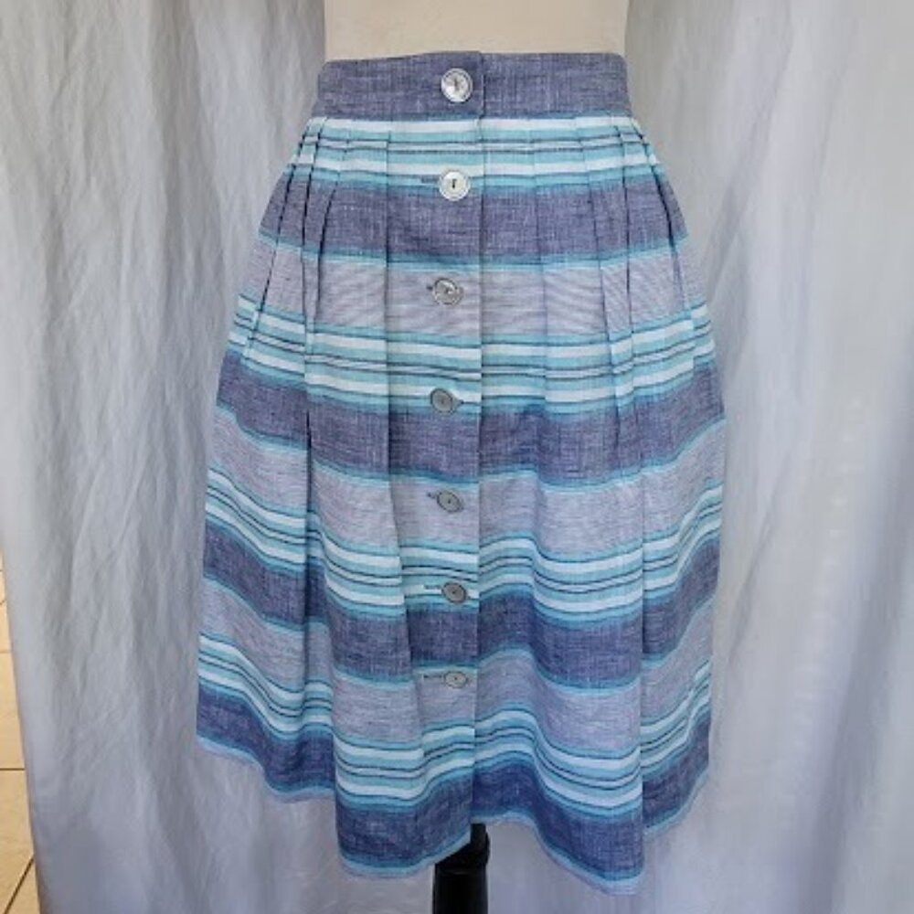 Brooks Brothers Linen Skirt